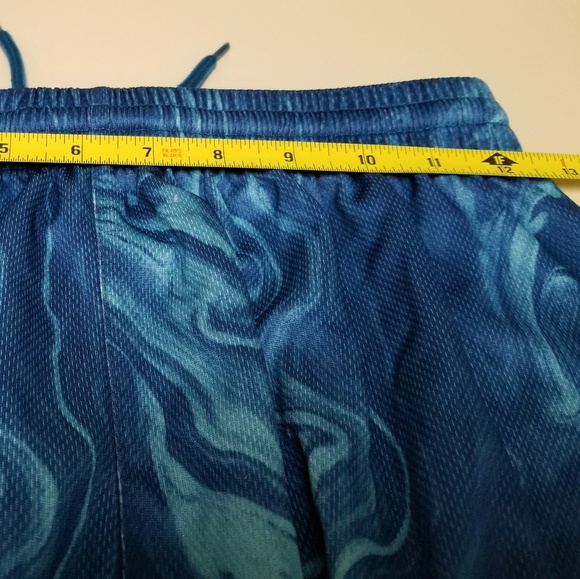Nike Skateboard Shorts Blue Swirl Pattern C102 - Picture 4 of 7